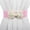 Pink, variant on Pearl Imitation Belt with Bow Elastic Waistband Belts Nylon Belt Bag for Women Fashion Belts for Men Buckle Style Leather under Belt X Belt Belt Buckles Men Western Cowboy Wing Belt Dressy