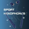 thumbnail image 5 of Mikilon Headphones, Hanging Neck In-ear Ultra-Long Standby Running Sports Bluetooth Headset In-Ear Plug-In Card Large Power Range, 5 of 7