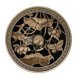 thumbnail image 2 of Metal Incense Burner Electroplated Zinc Alloy Incense Burner with Incense Stick Holder for Stick Cone Reel Incense, 2 of 5