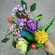 thumbnail image 4 of Ideas técnicas Ramo de flores Bloques de construcción Moc Ladrillos románticos de flores rosas Decoración del hogar Juguetes de bricolaje para niña Regalo de cumpleaños, 4 of 5