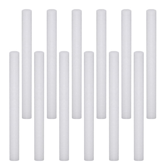OUNONA 12 Pcs Sofa Slipcover Tuck Grips Couch Cover Caulk Stick 21.50X2.00X2.00CM White