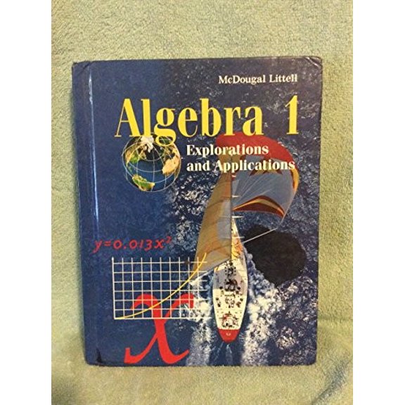 Pre-Owned Algebra 1: Explorations and Applications (Hardcover) 0395862965 9780395862964