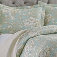 thumbnail image 3 of Laura Ashley  Brompton Serene Reversible Cotton Quilt Set, 3 of 5