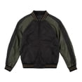 thumbnail image 2 of X RAY Boys Bomber Jacket Slim Fit Casual Aviator Windbreaker Flight Jacket for Boys & Kids Olive, 2 of 5