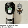 thumbnail image 4 of Chefman Single Serve Coffee Maker, K Cup Coffee Machine: Compatible with K-Cup Pods and Ground Coffee, Brew 6 to 12oz Cup Drip Coffee Maker, 40oz Water Reservoir, Cup Lift, Filter Included, 4 of 8