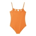 thumbnail image 3 of Grblisyd Girls Swimsuit One-Piece Bathing Suit with Cover Ups Adjustable Straps Cut Out Swimwear Size 10-12, 3 of 6