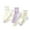 Purple, variant on fatyb 5 Pairs Girls Dress Socks Thin Comfortable Cotton Socks Kids Breathable Casual Socks for Girls