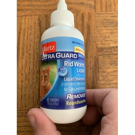 Hartz UltraGuard Rid Worm Liquid for Cats (Best Way To Get Rid Of Worms In Humans)