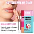 thumbnail image 3 of EELHOE 20Pcs/Box Cotton Swab Lip Glaze Moisturizing Long-lasting Non-stick Cup Portable, 3 of 5