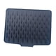 thumbnail image 2 of Tapete de silicona para secar platos, escurridor, almohadilla de secado rápido, aislante para refrigerador, protector Negro, 2 of 9