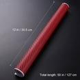 thumbnail image 2 of EXHUMKY Carbon Fiber Vinyl Wrap for Cars Car Sticker PVC Red 1Set, 2 of 6