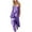 Purple, variant on IROINNID Sleeveless Off-the-Shoulder Jumpsuit For Women Full-Length Casual Fashion Spring And Summer Off-shoulder Strap Jumpsuit