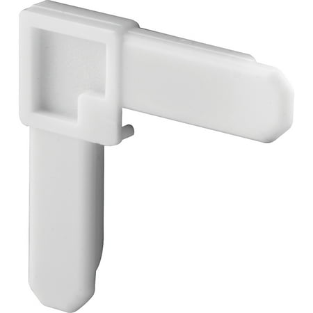 Screen Frame Corner, 3/8 in. x 3/4 in., White Plastic (50-pack)