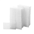 70PC 8X4.2cm Clear Plastic Label Holders for Wire Shelf Retail Price