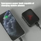 thumbnail image 4 of Pisexur Electronics - Auriculares inalámbricos Bluetooth V5.2 para hombre, 60 horas de duración de batería, estuche de carga inalámbrica, pantalla LED, IPX7, para niños y organizador de electrónica., 4 of 9