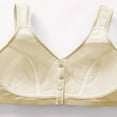 thumbnail image 3 of SCSAlgin Daisy Lace Bras for Women Front Closure No Underwire Comfort Senior Wireless Snap Closing Bra, 3 of 6
