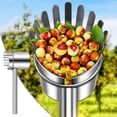 thumbnail image 1 of Récolteur de Fruits en Acier Inoxydable, Outil Efficace de Récolte de Petits Fruits au Design Léger, pour la Maison, le Jardin et le Verger, Multicolore, 1 of 6