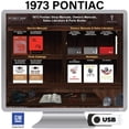 thumbnail image 3 of Detroit Iron OEM 1973 Pontiac Shop Manuals, Owner Manuals, Parts Books & Sales Literature Kit on USB, 3 of 4