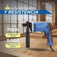 thumbnail image 4 of Combo Rotomartillo DongCheng DZJ16 1/2 pulg 110V con Juego de brocas Bosch 34 piezas azul, 4 of 11
