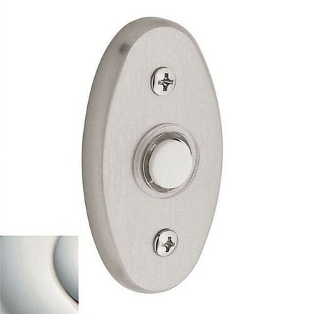 Baldwin 3'' x 1.688'' Oval Doorbell Button