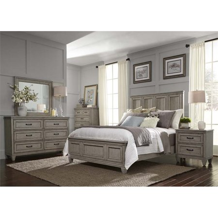 Liberty Furniture Grayton Grove 5 Piece King Panel Bedroom Set