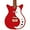 Red, variant on Danelectro Stock '59 Electric Guitar Vintage Cream