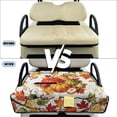thumbnail image 6 of COEQINE Golf Cart Seat Covers Blanket, Travel Sports Cart Seat Cushion Covers for 2 Person Seats Club Car, Universal Golf Accessories for Autumn Decor, Fall Harvest Pumpkin Maple Leaf, 6 of 8