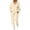 13# Beige, variant on Sweatsuits Women 2 Piece Outfit Fall Set 2026 Full Zip Hooded Sweatshirt Drawstring Sweatpants Sweat Suits Winter Outfit Light Gray 2XL