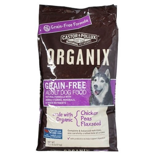 castor and pollux organix dog food