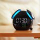 thumbnail image 1 of Reloj despertador digital de cabecera perfecl negro Carga USB pantalla LED, 1 of 7