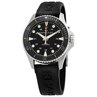 Hamilton Khaki Navy Automatic Black Dial Stainless Steel Men's Watch H82515330