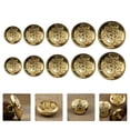 thumbnail image 1 of HLONK 50Pcs Brass Metal Buttons for DIY Sewing - Golden, 1 of 7