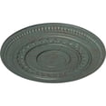 thumbnail image 3 of Ekena Millwork 18"OD x 1 1/4"P Oldham Ceiling Medallion (Fits Canopies up to 8 5/8"), Hand-Painted Cloud Burst Crackle, 3 of 5