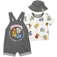 thumbnail image 1 of Conjunto de 3 piezas para bebé niño Harry Potter con short y peto, 12 meses, 1 of 6