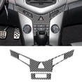 thumbnail image 5 of Carbon Fiber Central Control Conditioning Panel Cover Trim Sticker For Cruze 2009-2015, 5 of 5