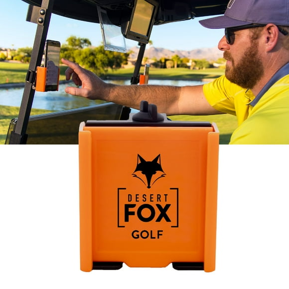 Carrito de teléfono DESERT FOX GOLF ajustable naranja