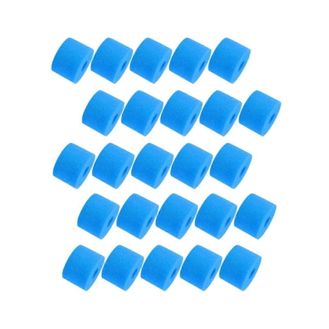 25 unidades de esponjas de filtro de espuma reutilizables y lavables para jacuzzis Pure Spa, tipo S1, para piscinas y jacuzzis.