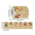 thumbnail image 3 of ToyKingdee Sticky Christmas Tags Stickers for Gifts Wrappings,Kraft Christmas Stickers Labels Self Adhesive Christmas Gift Tags Sticker for Presents Boxes Bags Envelopes Decoration, 3 of 7