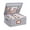 Dark Gray, variant on Photo Storage Box with Lid & Dividers, Linen Photo Organizer for up to 2000 4x6 Pictures