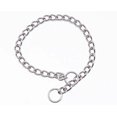 thumbnail image 4 of Collar de estrangulamiento para perros Collar de cadena de cuello de cachorro de hierro macizo ajustable Cadena de educación de perros de metal para mascotas (S -55CM) ACTIVE Biensenido a ACTIVE, 4 of 5