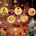 thumbnail image 2 of Christmas String Lights LED Decorative Novelty Hanging 3D Lights with USB for Indoor Windows Wall Door Bedroom Outdoor Pathway Walkway Patio Decorations - 9.8 Feet, Warm White, 2 of 6