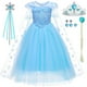 thumbnail image 1 of Disfraz de princesa ITVTI para niña pequeña, Halloween, 2 a 3 años, 1 of 6
