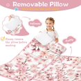 thumbnail image 3 of Pioneer Flower Floral Print Pattern Toddler Nap Mats for Kids Preschool,Sleeping Mat Bag or Kids,Toddler Sleeping Bag,Toddler Nap Mat or Daycare, 3 of 6