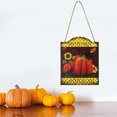 thumbnail image 1 of Señal de Bienvenida de Calabaza BLESIY Decoración de Pared Colgante Otoño, 1 of 7