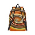 thumbnail image 2 of Yiaed Colorful Swirl Print Backpack, Premium Laptop Backpack, Travel Backpack for Women, Lightweight Backpacks, Comfortable Back Pack-Medium, 2 of 7