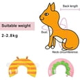 thumbnail image 5 of Lindo collar protector para perros, collar isabelino para gatos, collar cónico ajustable y lavable, collar cónico anti-mordeduras para gatos y perros, fresa-S, 5 of 5