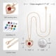 thumbnail image 3 of Collar de Mujer Plata de Ley 925 Doce Piedras N, 3 of 5