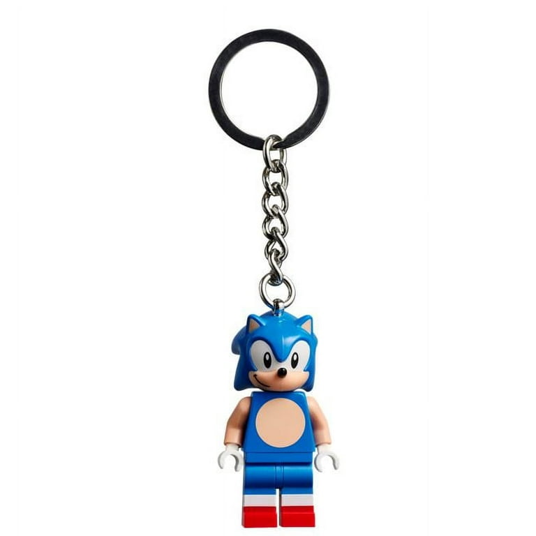 LEGO Sonic the Hedgehog Mini-figure Key Chain with Ring Toy
