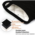 thumbnail image 2 of SHAR Mini Oven Mitts, 2 Pack 500 Degree Heat Resistant Short Oven Mitts to protect hands with non-slip surfaces and a hanging loop for cookware/bakeware., 2 of 5