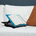 thumbnail image 5 of Mind Reader Adjustable 8 Position Lap Top Desk with Cushions, Blue, 5 of 7